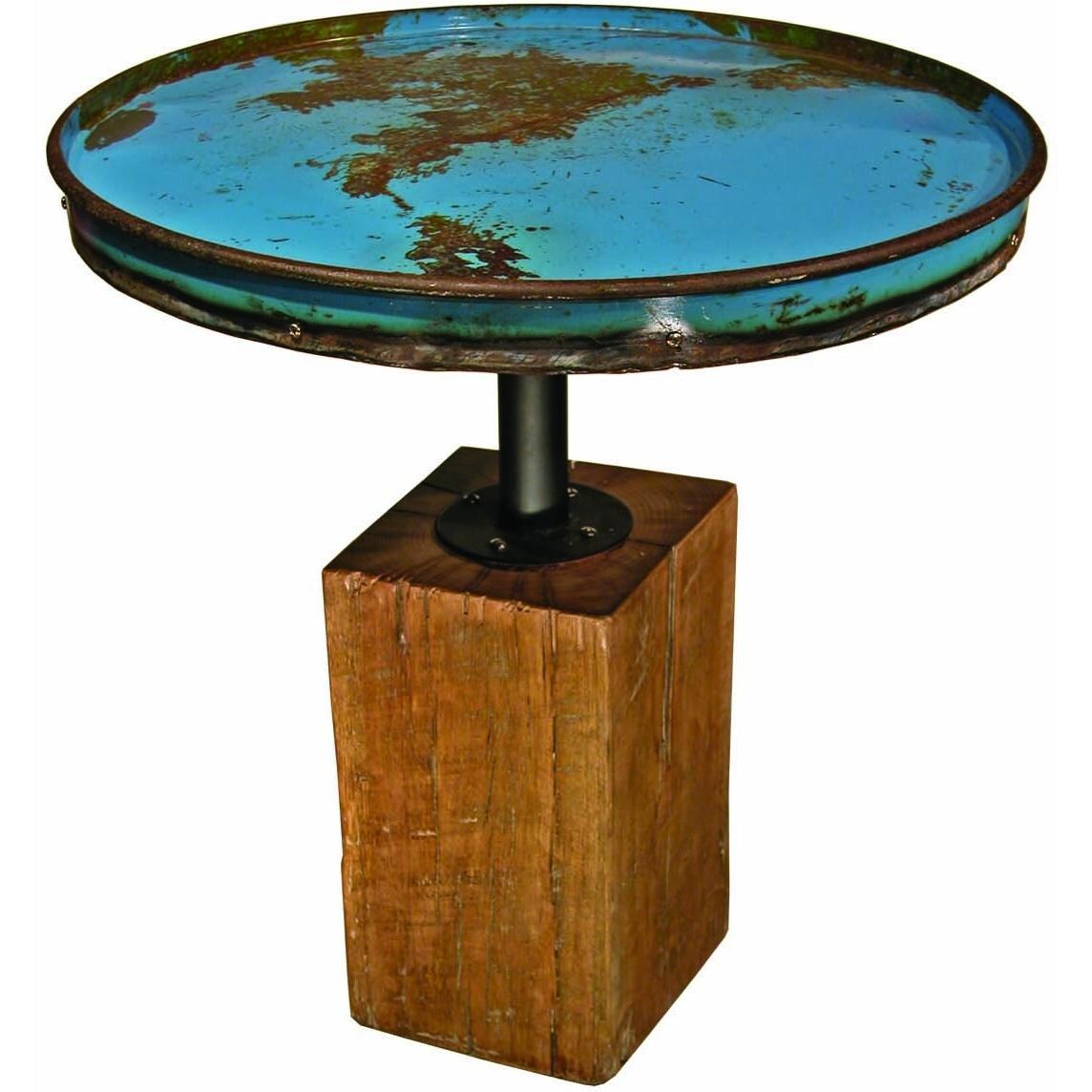 Groovystuff Cobalt Moonshine Side Table - Small