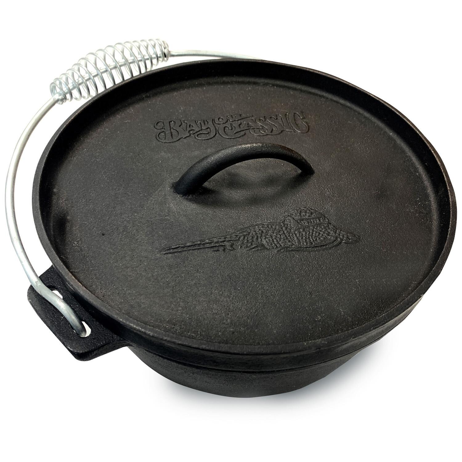 Bayou Classic 7402 2-Quart Cast Iron Dutch Oven thumbnail
