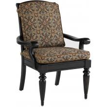 Kingstown Sedona Cast Aluminum Patio Dining Arm Chair W/ Sunbrella Fabric By Tommy Bahama