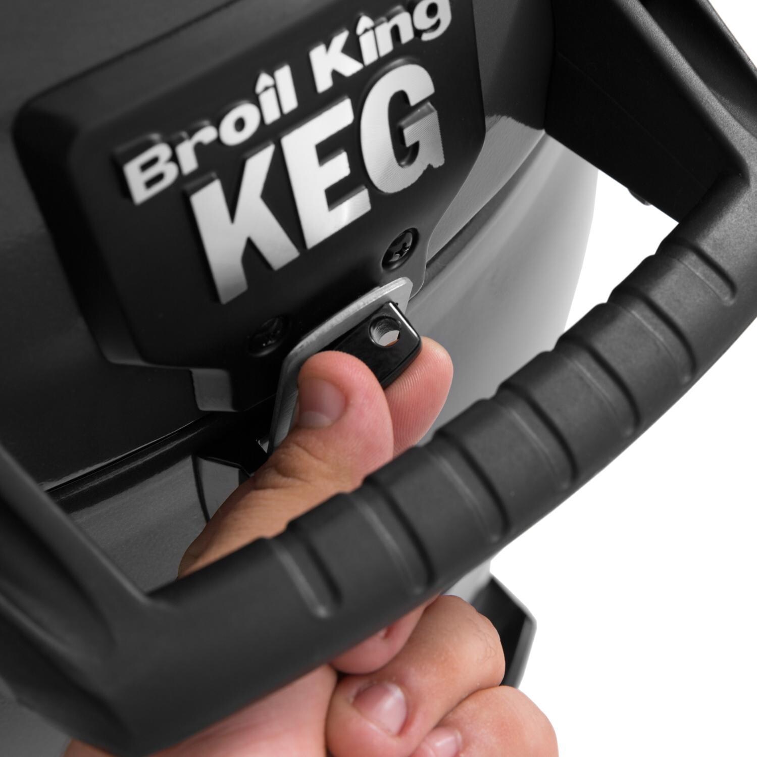 Broil King Keg 5000 Steel Charcoal Kamado Grill - Lid Lock thumbnail