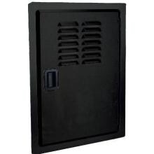 Fire Magic Legacy 14-Inch Black Louvered Single Access Door - Vertical - 23920-1 image