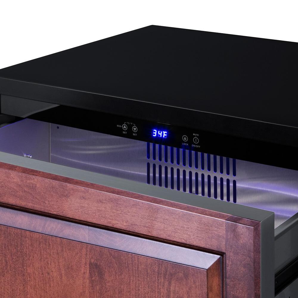 Summit SPR3032DPNRADA 30-Inch 5.42 Cu. Ft. 2-Drawer All-Refrigerator - Custom Panel - Digital Thermostat thumbnail