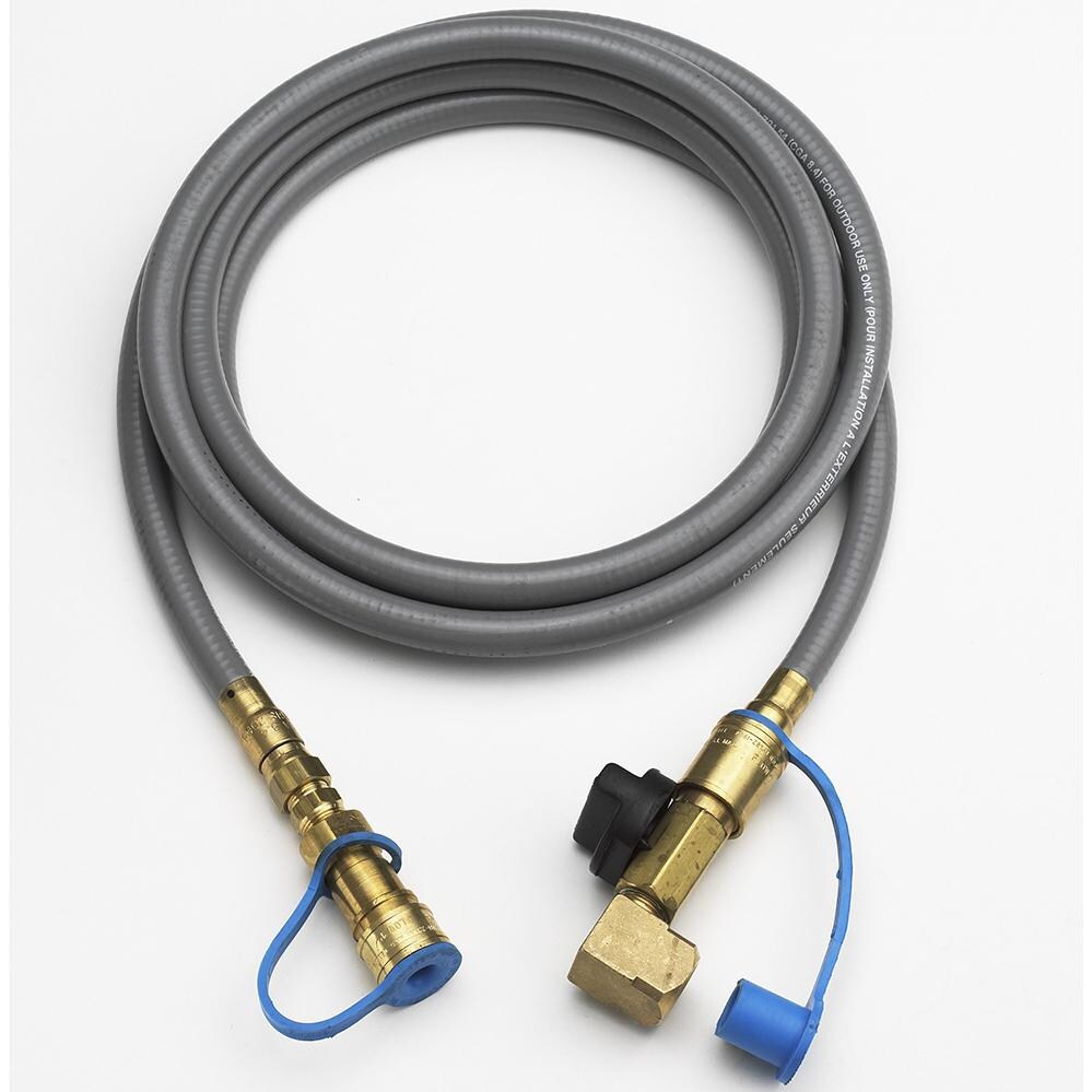 Patio Comfort 12-Ft. Natural Gas Hose W/ Quick Disconnect - PC12QDQ