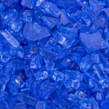 Lakeview Outdoor Designs 1/4-Inch Blue-Jay Fire Glass - 1 Pound image