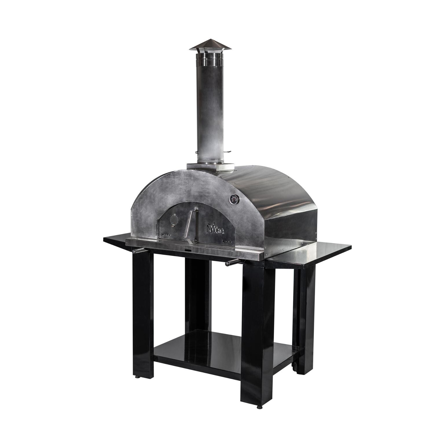 Nuke Pizzero Wood Fired Pizza Oven - OVENCT801 - Pizzero Pizza Oven Right Angle View thumbnail