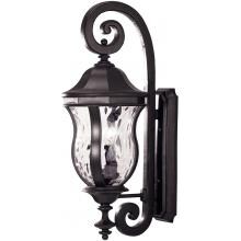 Savoy House Monticello Three Light 28-Inch Wall Mount Lantern - Black - KP-5-300-BK image