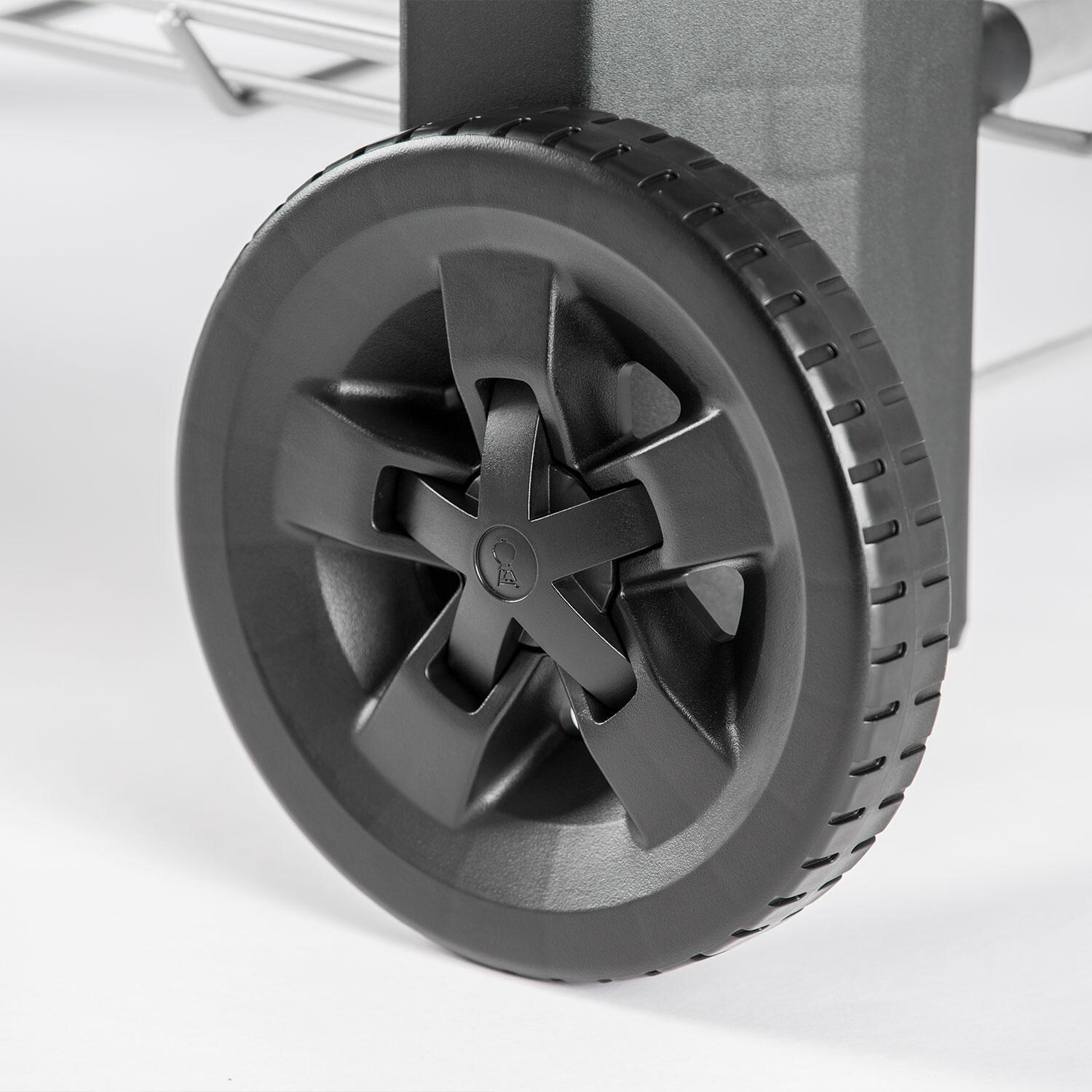 Weber - Pulse 2000 Electric Grill W/ Cart - 85012006 - Wheels - Detail thumbnail