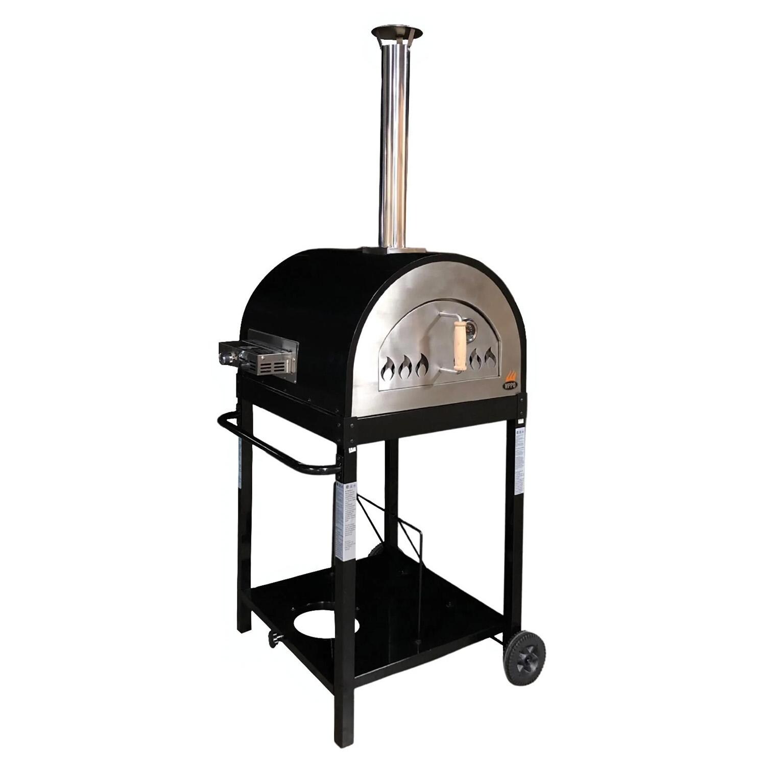 WPPO WKEA-04-GAS Complete Gas Burner for WKE-04 Ovens - Installed - White Background thumbnail