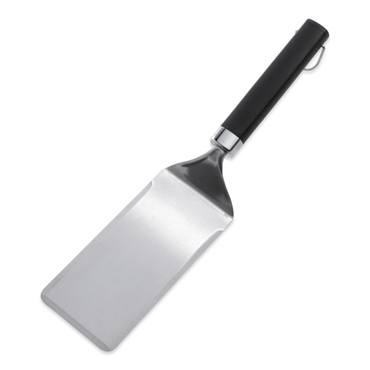Weber 6779 Stainless Steel Griddle Spatula - Angled Left thumbnail