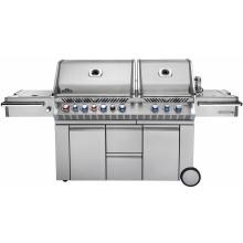 Napoleon Prestige Pro 825 Natural Gas Grill With Infrared Rear Burner, Double Sear Burner And Side Burner - PRO825RSBINSS-2 image