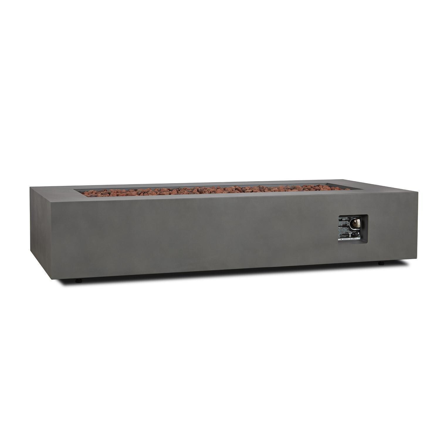 Lakeview Outdoor Designs SC-C9814LP-WSLT Elysian 70-Inch Rectangle Propane Gas Fire Table - Control Panel thumbnail