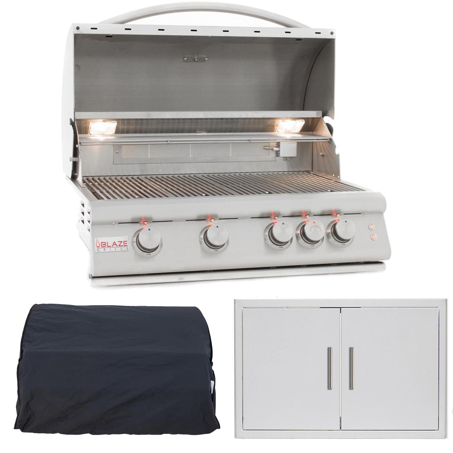 Blaze LTE 3 Pc 32-in Natural Gas Outdoor Kitchen Package