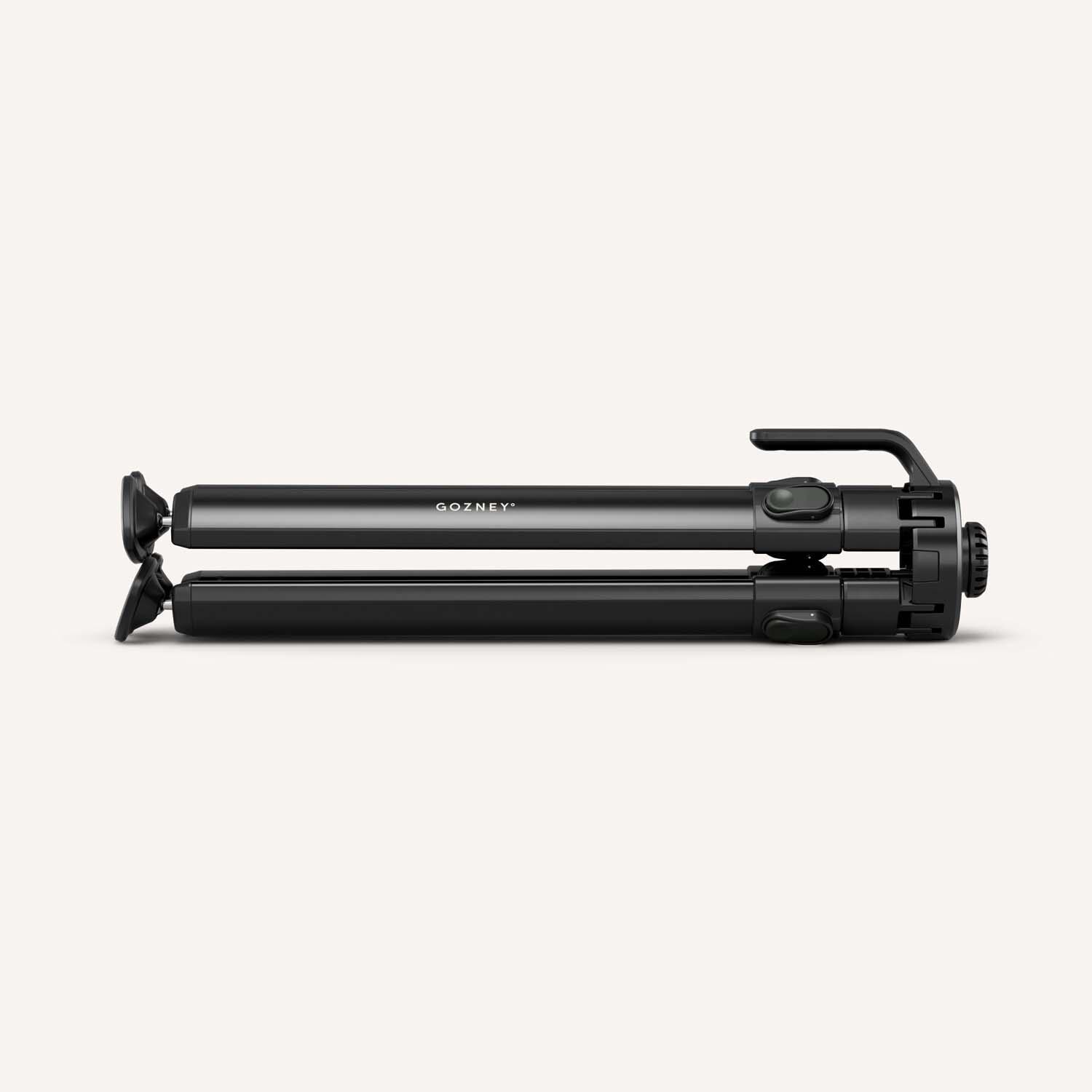 Gozney GTPOBUS1225 Black Tread Propane Pizza Oven Trail Bundle - Included AT1900 Venture Stand - Collapsed for Storage - White Background thumbnail