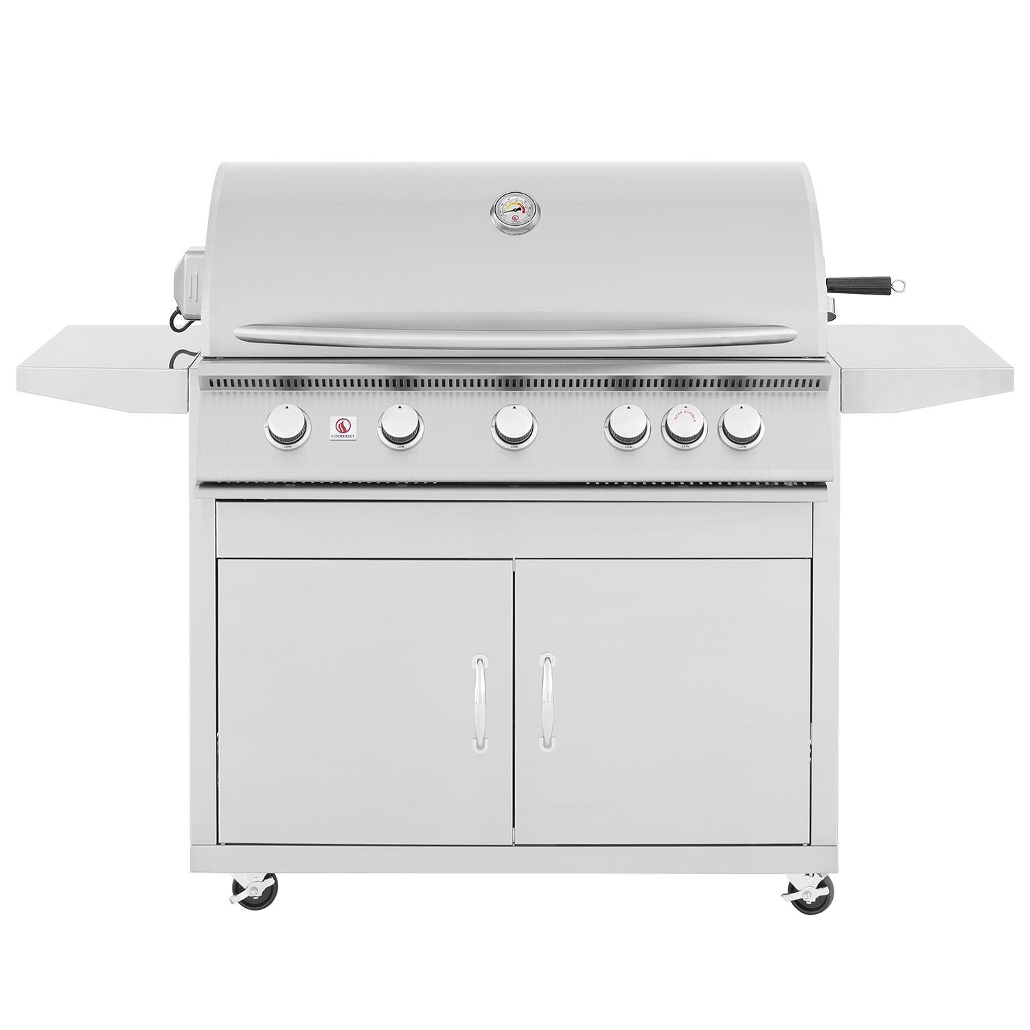 Summerset SIZ40-NG Sizzler 40-Inch 5-Burner Natural Gas Grill With Rear Infrared Burner thumbnail