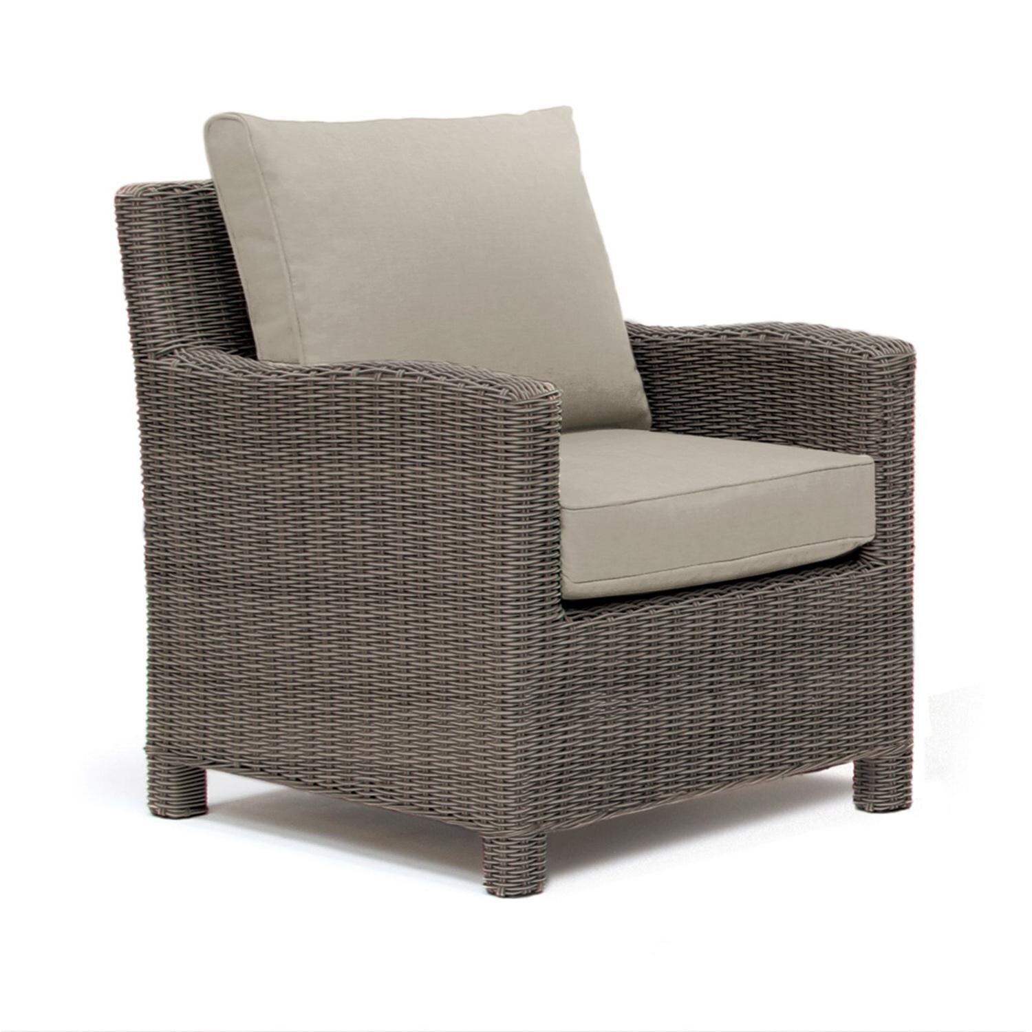 Palma 6 Pc Teak Lounge Seating Set in Cast Ash By KETTLER - Chair - White Background thumbnail