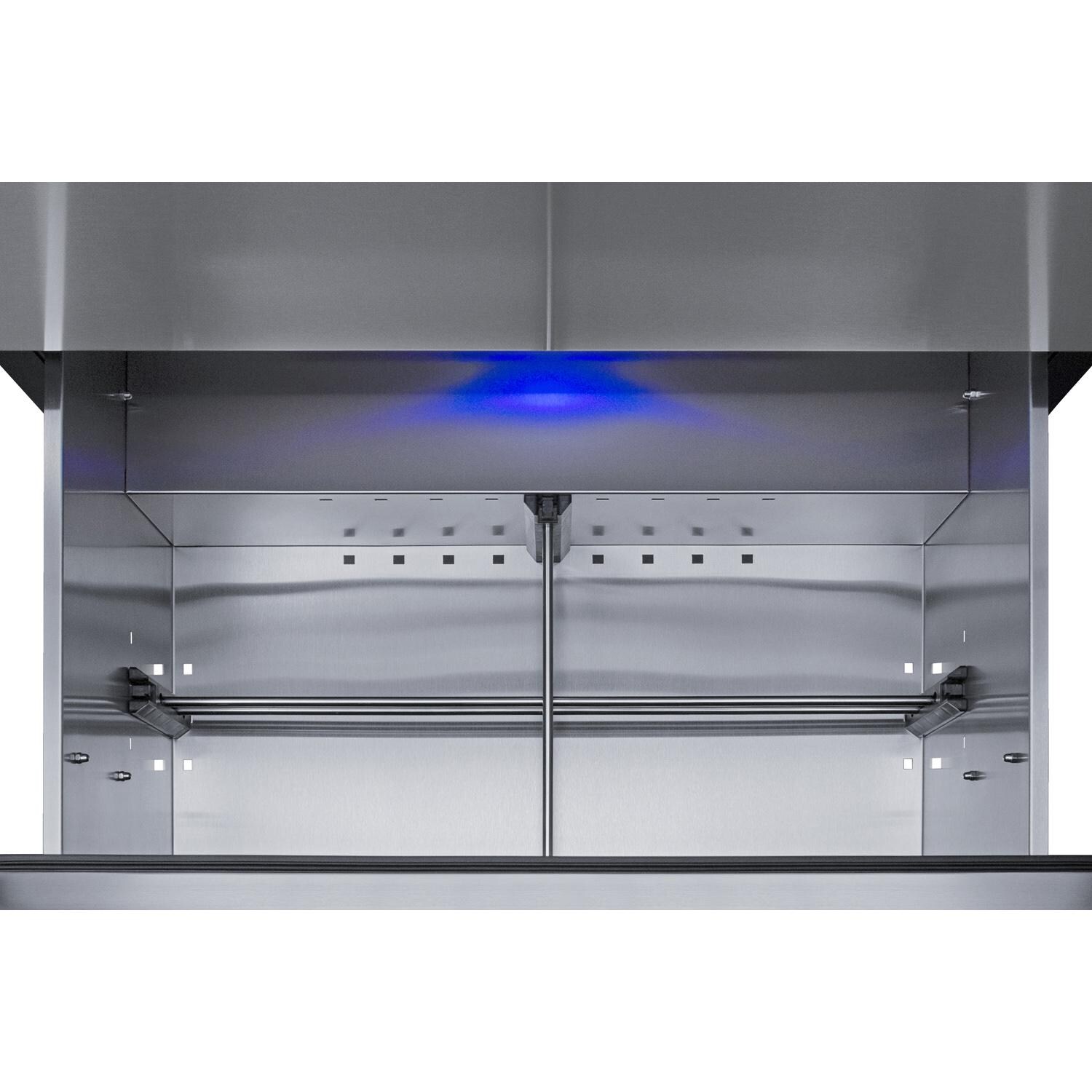 Summit SPR3032D 30-Inch 5.42 Cu. Ft. 2-Drawer All-Refrigerator - No Panel - Bottom Drawer Open thumbnail