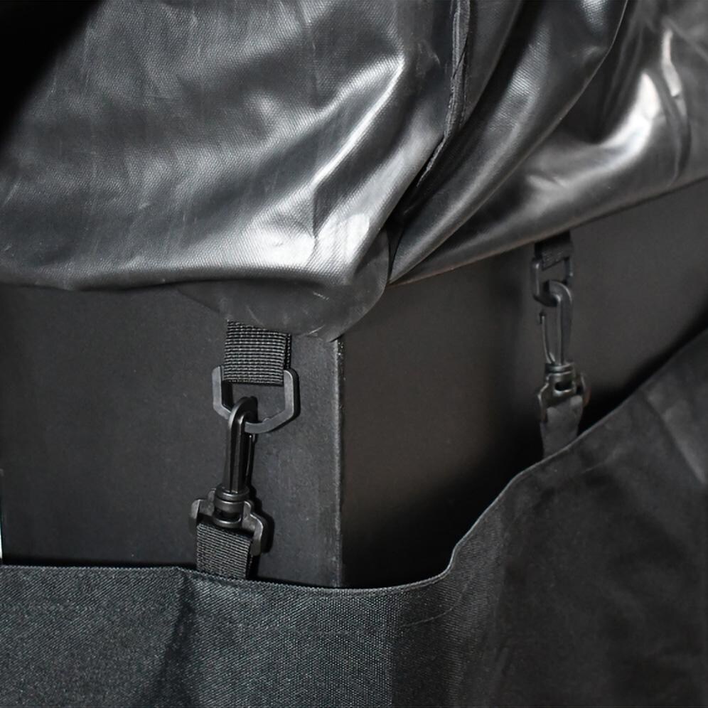 Chicago Brick Oven CBO-750-MB-CVR Cover for CBO-750 Mobile Stand Wood-Fired Pizza Ovens - Side Clips - Detail thumbnail