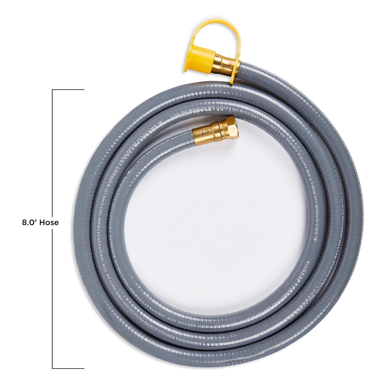BBQGuys Signature W2224-26 Conversion Kit For 2712LP Models - Propane to Natural Gas - Dimensions - Diagram