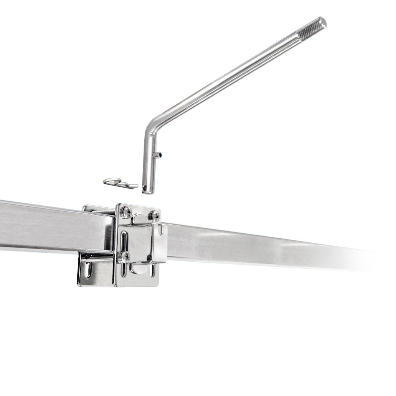 Magma - A10-240 - Side, Bulkhead or Square/Flat Rail Mount For Marine Kettle Grills - Exploded View thumbnail