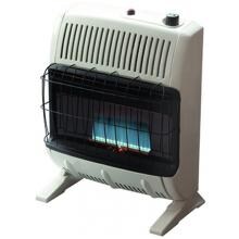 HeatStar By Enerco 20,000 BTU Vent-Free Blue Flame Thermostatic Natural Gas Space Heater W/ Blower - HSVFBF20NGBT image
