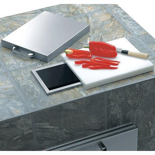 Lynx Countertop Trash Chute With Cutting Board And Cover L18ts thumbnail