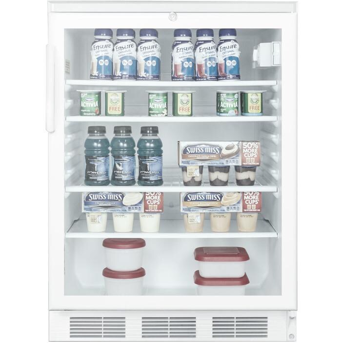 Summit 5.5 Cu. Ft. Beverage Refrigerator - SCR600LBI - Shown Stocked thumbnail