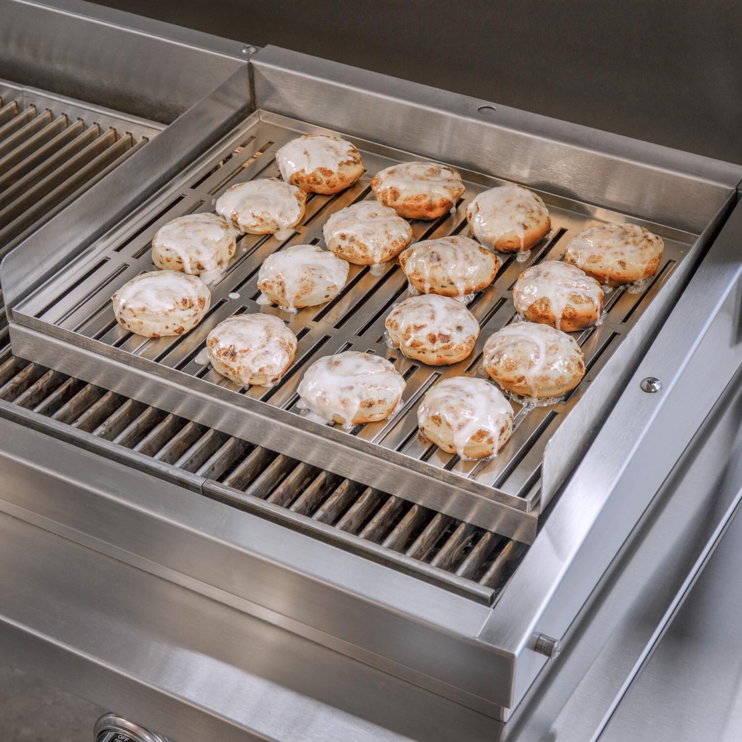 TEC - PFRGRTRAY - Infrared Grill Tray For Patio FR And Sterling FR - Baking Cinnamon Rolls thumbnail