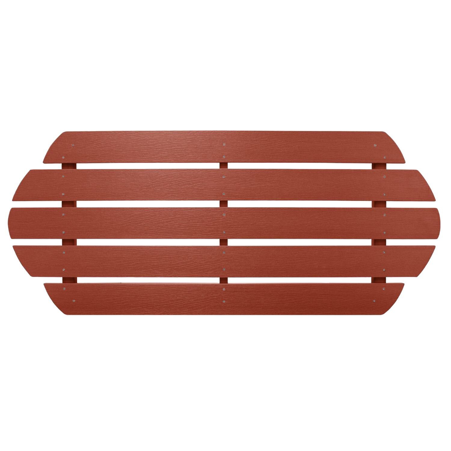 Lakeview Paradise Key Coffee Table - Rustic Red - Lattice thumbnail