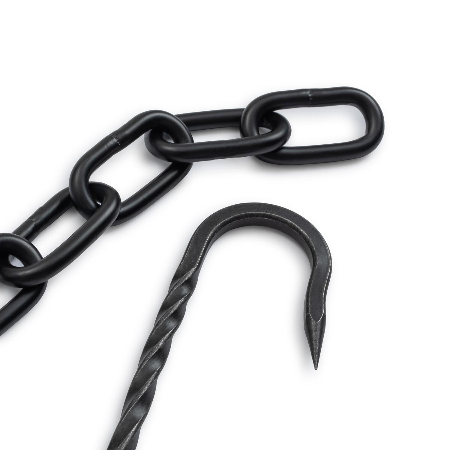 Barebones Living CKW-474 Cowboy Grill S-Hook and Chain Kit - Hook And Chain Detail