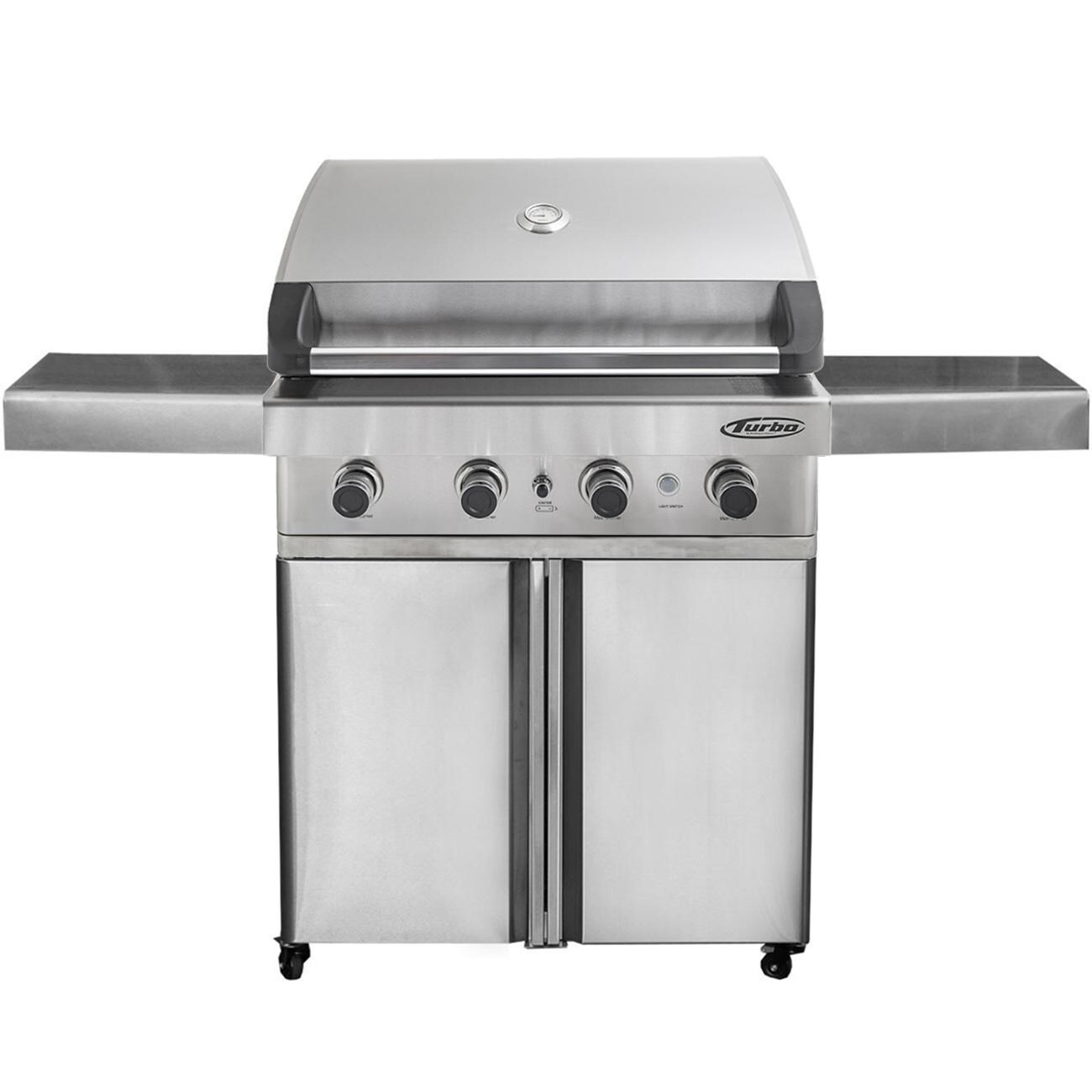 Turbo 32Inch 4Burner Propane Gas Grill BTH3221BLP BBQGuys