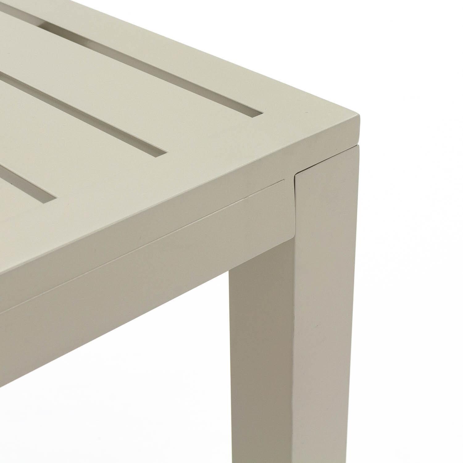 Lafitte 87 X 39 Inch Rectangular Aluminum Patio Dining Table - Corner Detail thumbnail