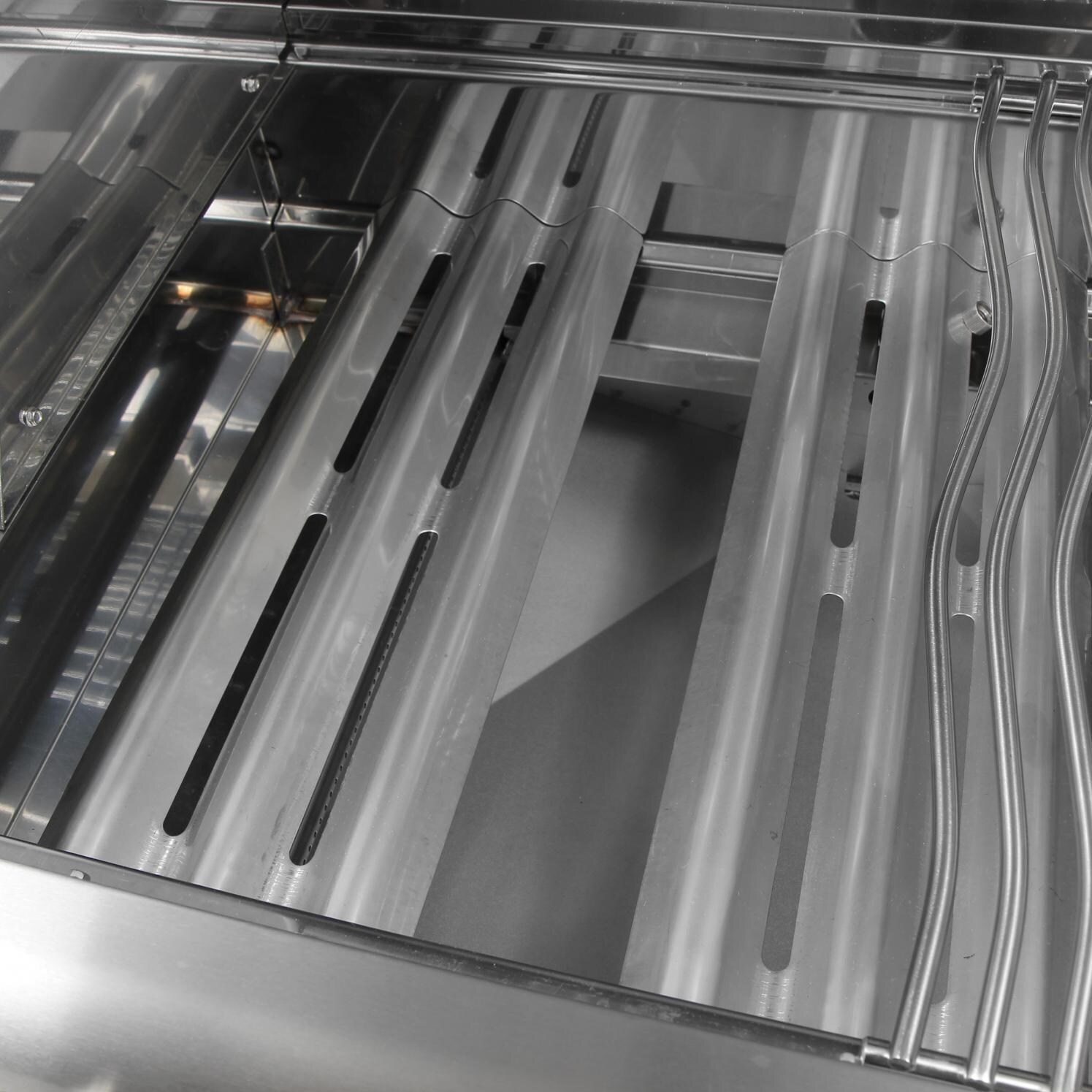 Napoleon LEX 485 LEX485RSIBNSS-A Natural Gas Grill On Cart - Stainless Steel Sear Plates thumbnail