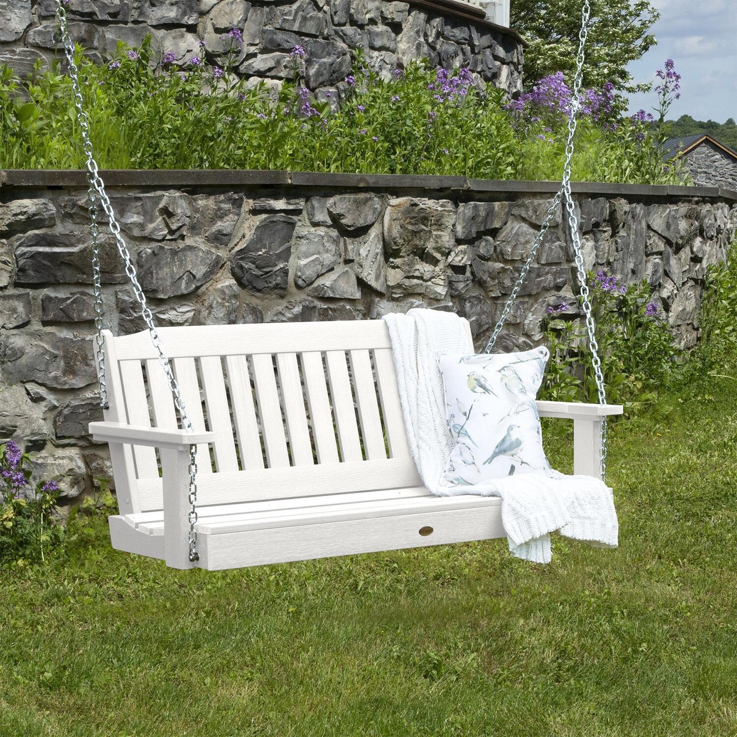 Lakeview Hart Lane Porch Swing - 4ft - White