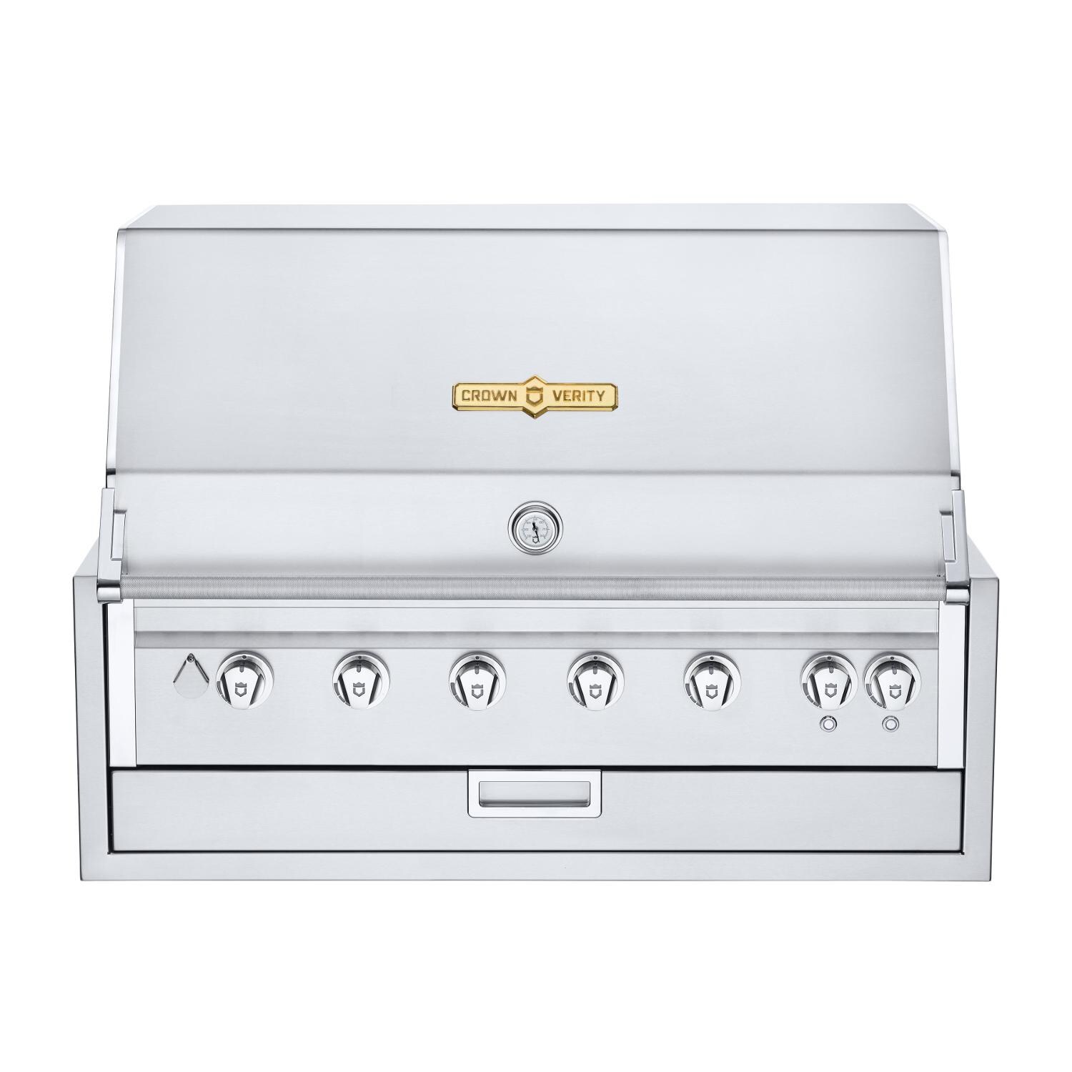 Crown Verity IBI42NG-LT Infinite Series 42-Inch Built-In Natural Gas Grill W/ Lights thumbnail