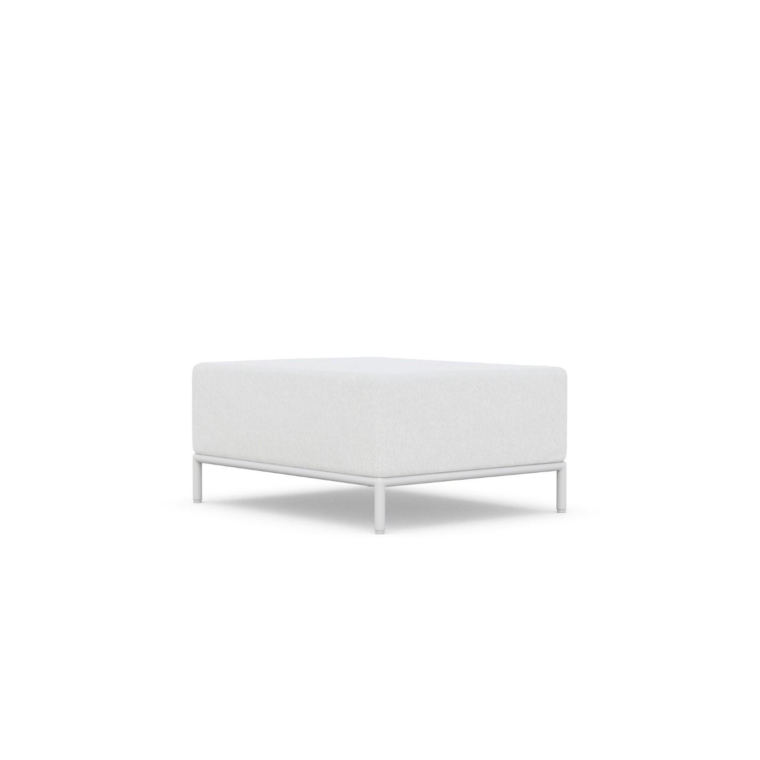 Azzurro Living KAM-TR17OT-CU Kamari Woven Rope Ottoman in White Mist/Cloud - Back - White Background thumbnail