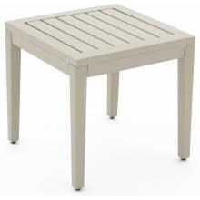 Lafitte 19 Inch Square Aluminum Patio End Table By Lakeview Outdoor Designs image