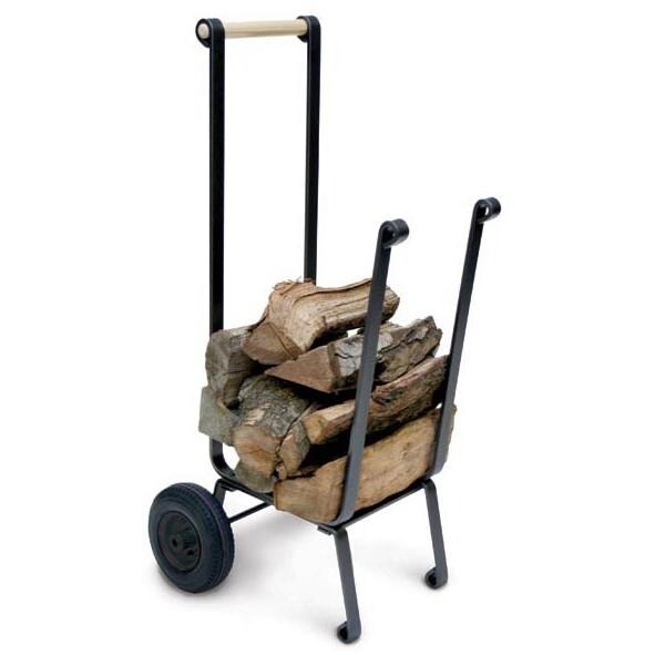 Pilgrim Big Wheel Wood Cart - Vintage Iron