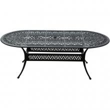 Rosedown 86 X 42 Inch Oval Cast Aluminum Patio Dining Table By Lakeview Outdoor Designs image