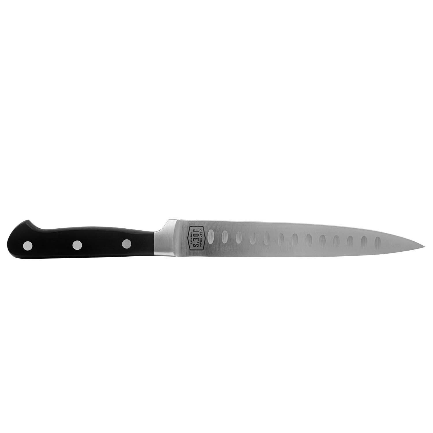 Oklahoma Joe's 6837889R04 Blacksmith 2 Pc Carving Set - Knife - White Background thumbnail