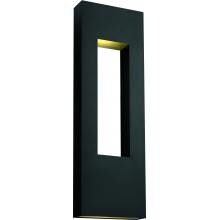 Hinkley Lighting Atlantis Three Light 36-Inch Dark Sky Outdoor Wall Light - Satin Black - 1639SK