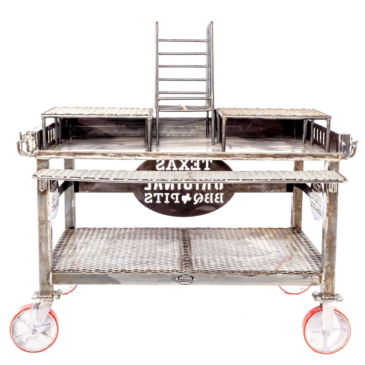 Texas Original Pits LFT-48 Laredo Basic Live Fire Table - Back thumbnail