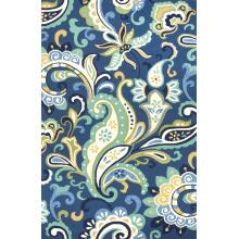Jaipur Rugs Barcelona Calico 2 X 3 Indoor/Outdoor Rug - Blue/Ivory image