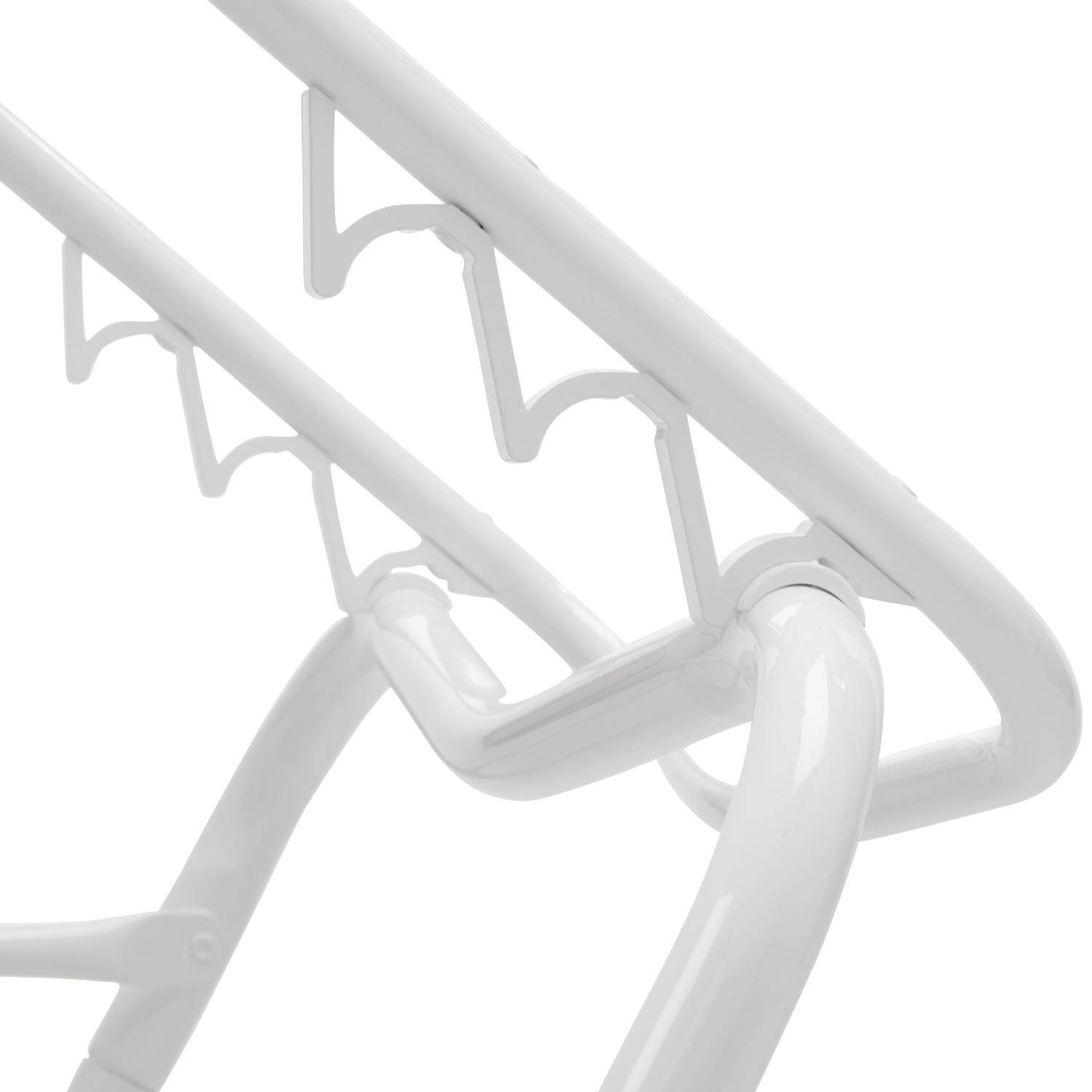 Gardenella Sling Four-Position Lay Flat Stacking Armless Chaise - Adjustment Bar - Gloss White/Cobalt thumbnail