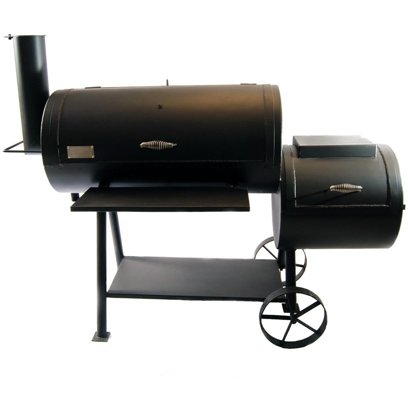 Old Country BBQ Pits Brazos 35Inch Offset Charcoal Smoker OC20X60