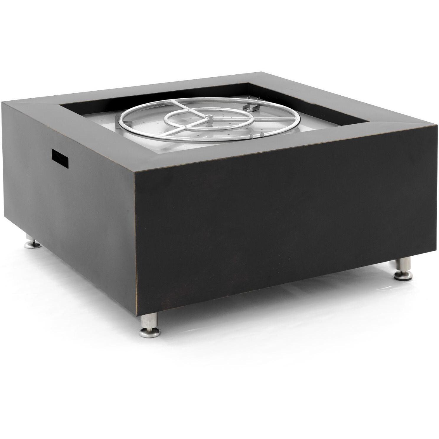 Lakeview Outdoor Designs 42-Inch Square Propane Fire Pit - Oil Rubbed Bronze thumbnail