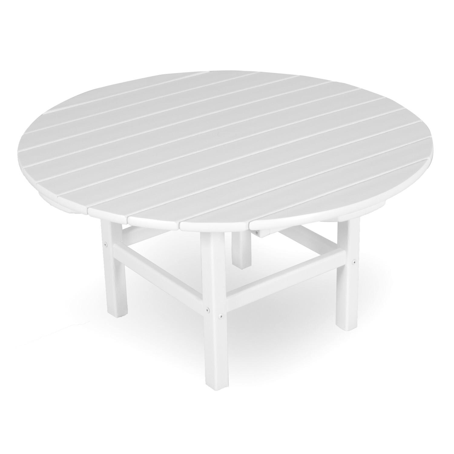 POLYWOOD PWS105-1-WH South Beach 5-Piece Conversation Group - Table Alone thumbnail