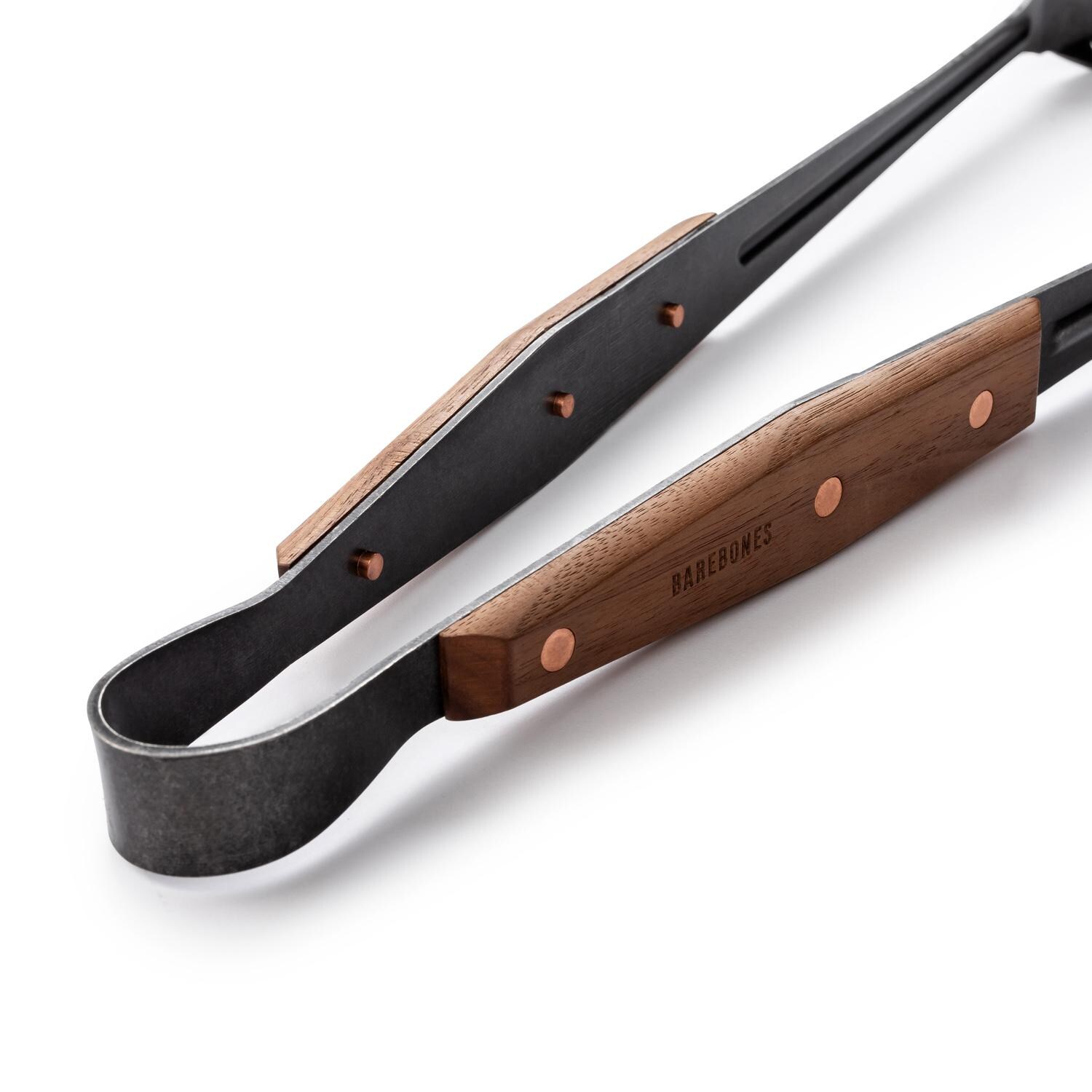 Barebones Living CKW-462 Cowboy Grill Tongs - Handle Detail thumbnail