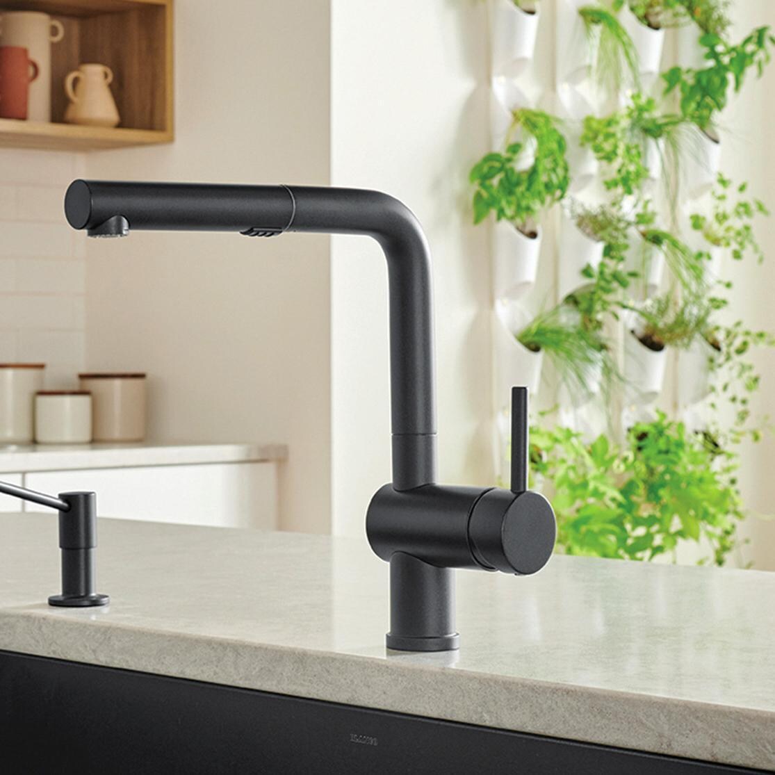 Blanco 526374 Linus Pull-Down - Coal Black - Lifestyle thumbnail