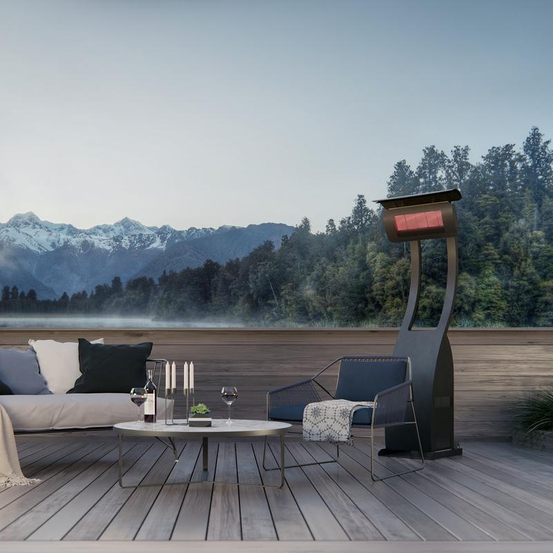 Bromic Tungsten Smart-Heat Portable Infrared Propane Patio Heater - 39,800 BTU - Black - BH0510001 - On Deck thumbnail