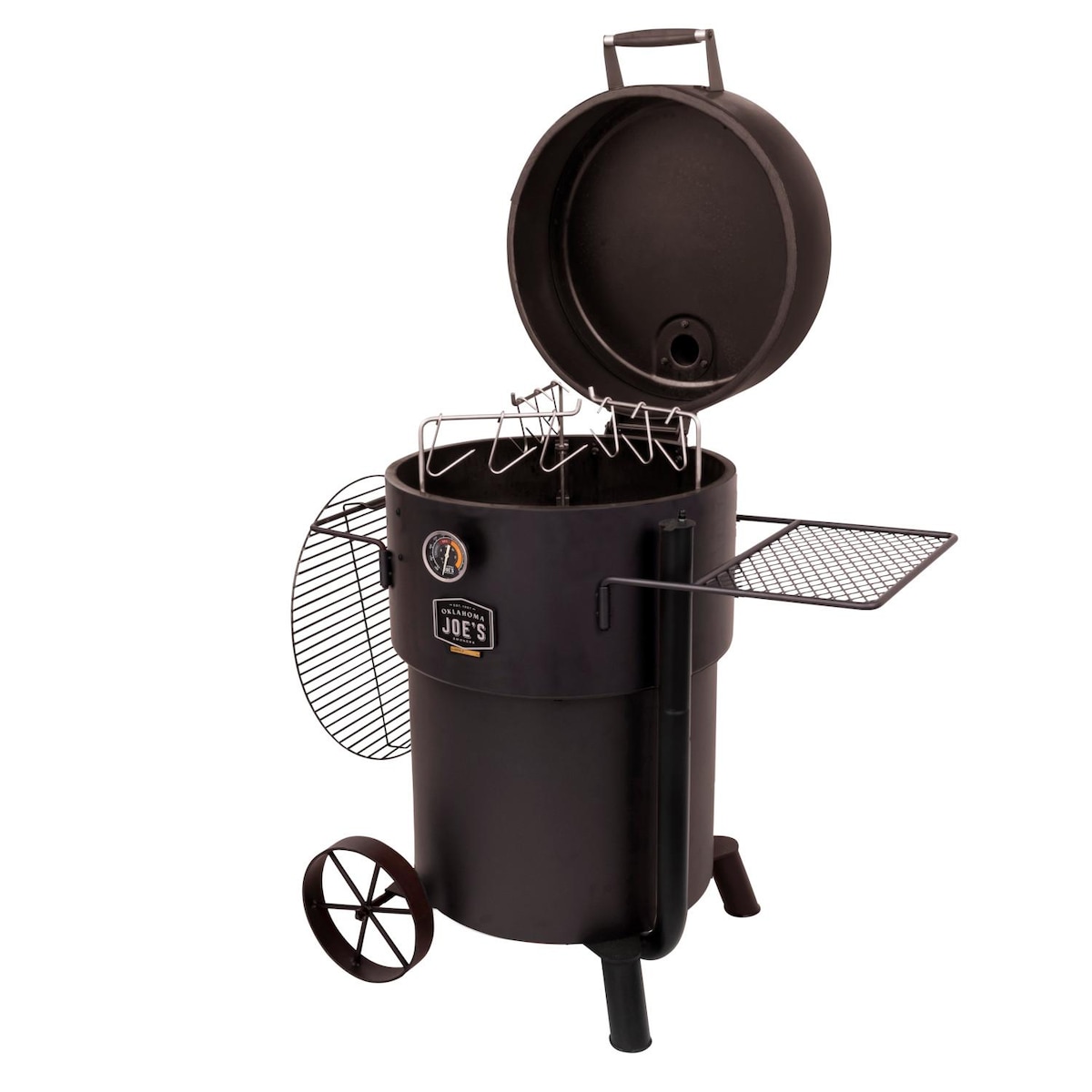 Oklahoma Joe's Bronco Pro Drum Smoker Black 19202099 BBQGuys
